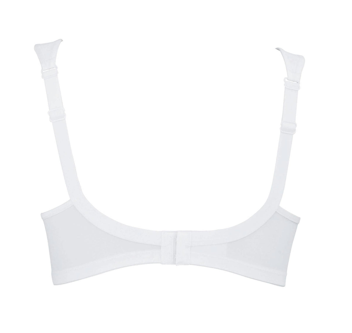 Wholesale Clara Wirefree Front Close Bra with Lace in White