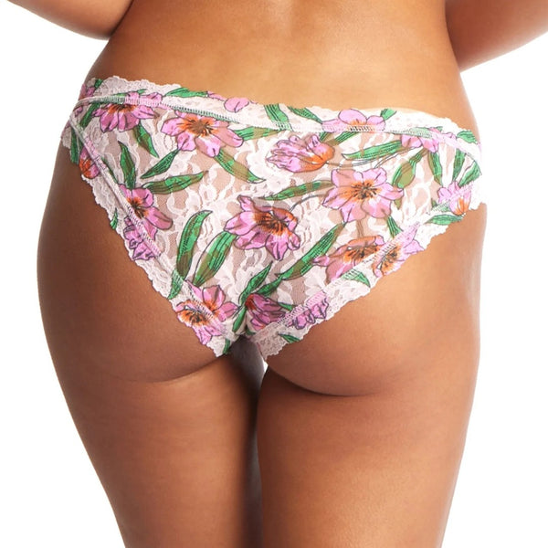 Hanky Panky Printed Signature Lace Brazilian Bikini
