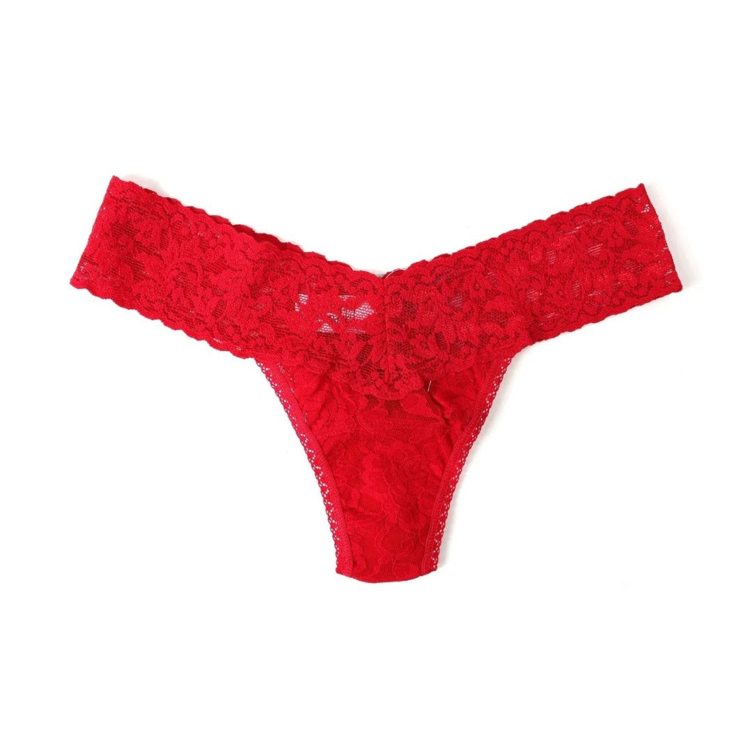 Hanky Panky Signature Lace Petite Low Rise Thongs – Crimson Lingerie