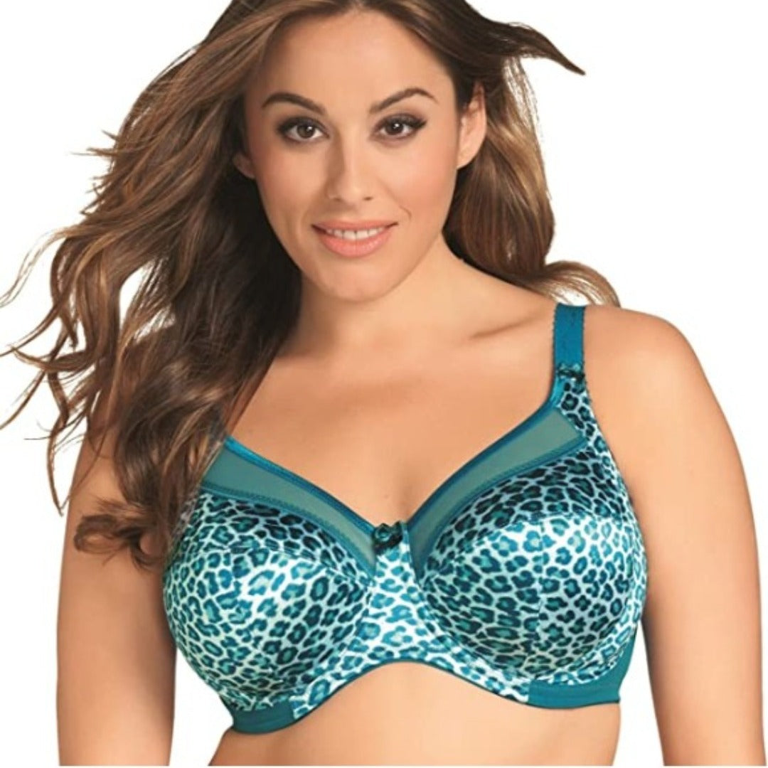Goddess Kayla Underwire Full Cup Bra in Taupe Leo (TAL) - Busted Bra Shop