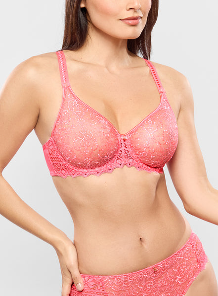 Empreinte Cassiopee Invisible Full Cup Bra *Electric Pink*