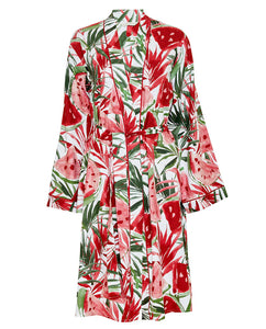 Cyberjammies Mel Watermelon Print Short Dressing Gown