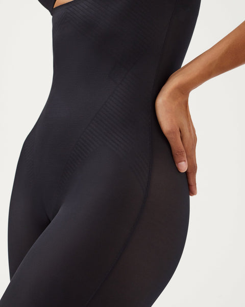 SPANXshape Thinstincts 2.0 Open-bust Mid-thigh Bodysuit