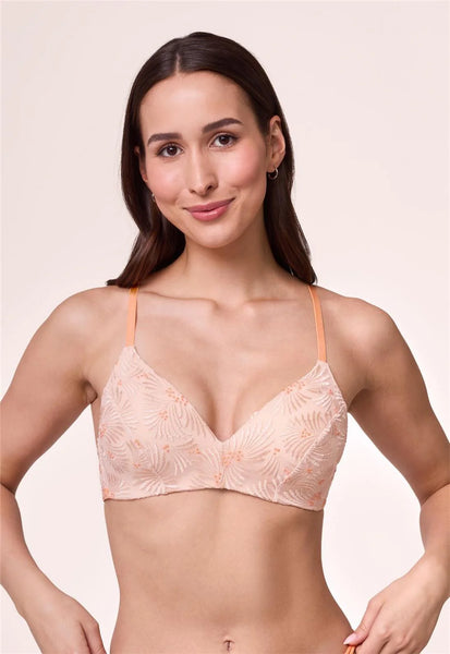 Montelle Intimates Tangerine Wirefree Dream Bra