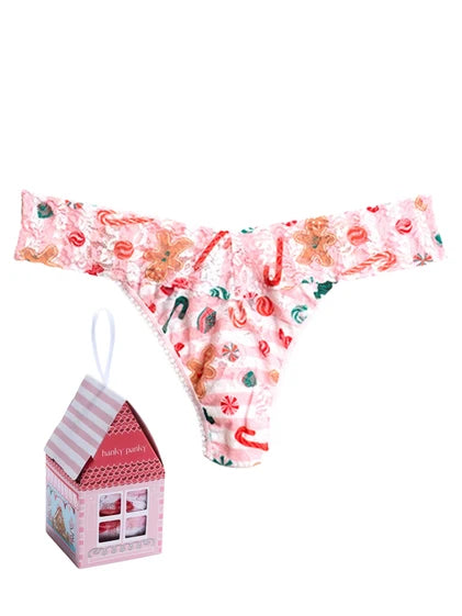 Hanky Panky Gingerbread House Pack Original Rise Thong