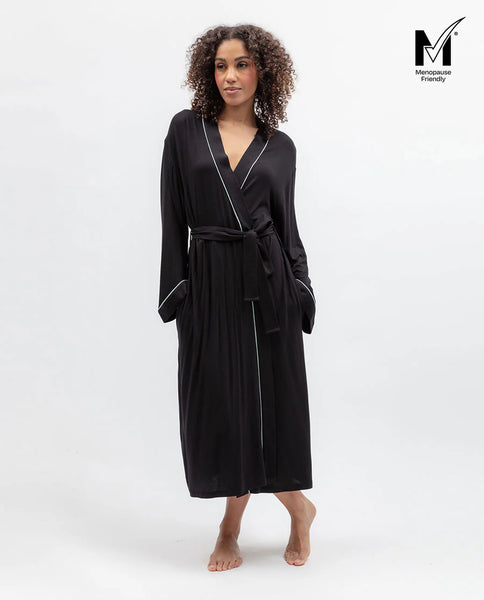 Cyberjammies Grace Jersey Long Dressing Gown