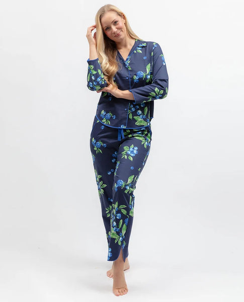 Cyberjammies Midnight Berry Fruit Print Pyjama Set