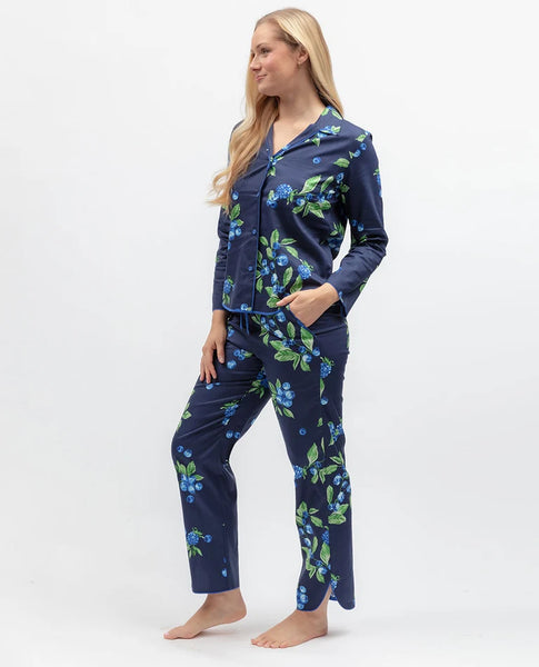 Cyberjammies Midnight Berry Fruit Print Pyjama Set