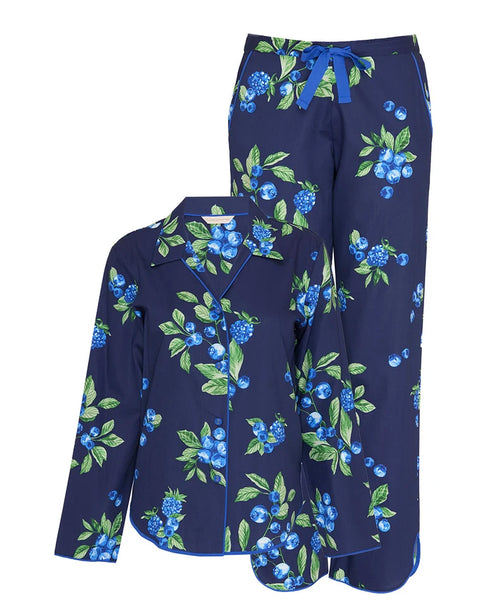 Cyberjammies Midnight Berry Fruit Print Pyjama Set