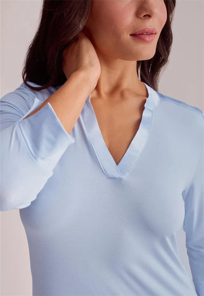Fleur't Essentials 3/4 Sleeve Nightshirt With Pockets