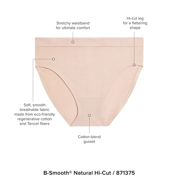 Wacoal B-Smooth® Natural Hi Cut