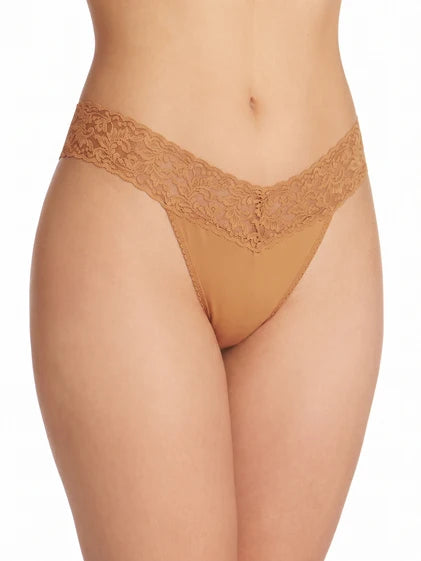 Hanky Panky Holiday Cracker Uptown Classic 5 Pack Original Rise Cotton Thong