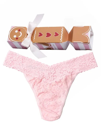 Hanky Panky Single Original Rise Thong Holiday Cracker