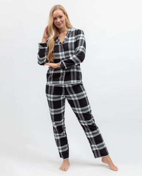 Cyberjammies Brushed Check pyjama Set