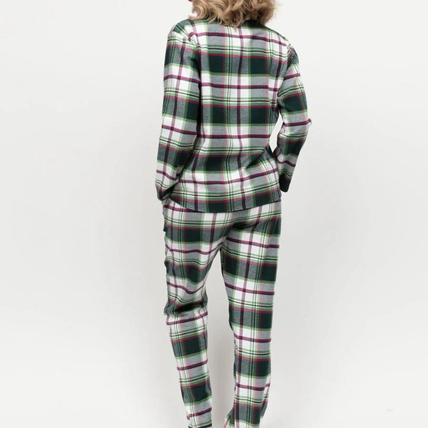 Cyberjammies Forrest Plaid Pajama Set