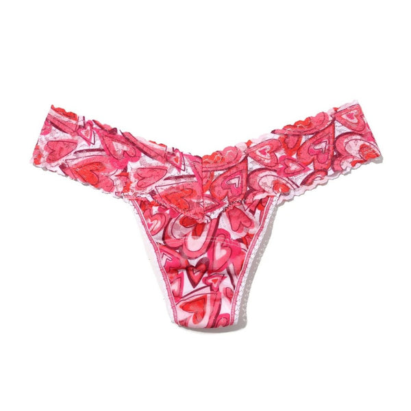 Hanky Panky Printed Signature Lace Low Rise Thong