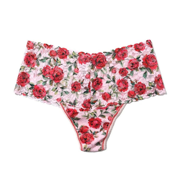 Hanky Panky Printed Signature Lace Retro Thong