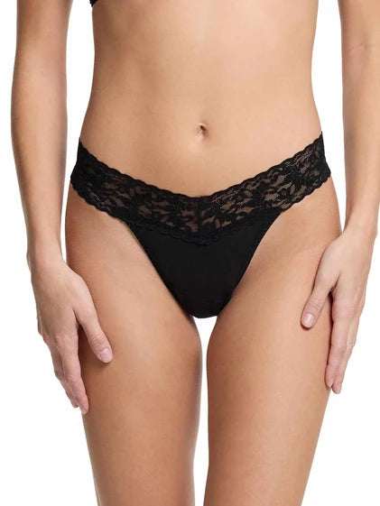 Hanky Panky Holiday Cracker Uptown Classic 5 Pack Original Rise Cotton Thong