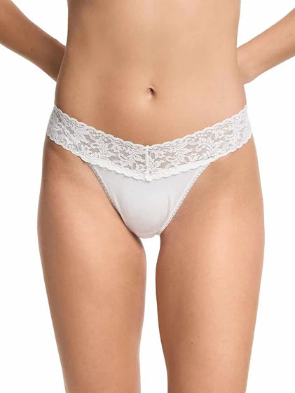 Hanky Panky Holiday Cracker Uptown Classic 5 Pack Original Rise Cotton Thong
