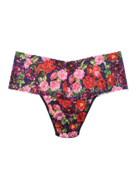 Hanky Panky Printed Signature Lace Retro Thong