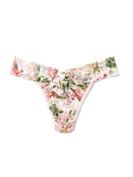 Hanky Panky Printed Signature Lace Low Rise Thong