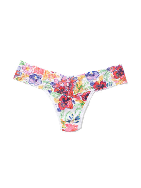 Hanky Panky Printed Signature Lace Original Rise Thongs