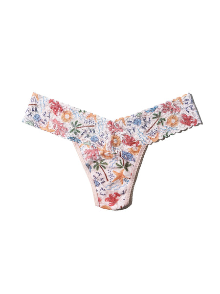 Hanky Panky Printed Signature Lace Original Rise Thongs