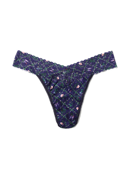 Hanky Panky Printed Signature Lace Original Rise Thongs