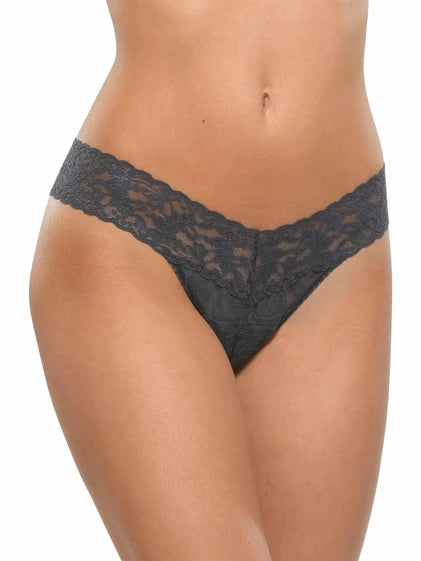 Hanky Panky Holiday Cracker Cozy Neutrals 5 Pack Low Rise Cotton Thong