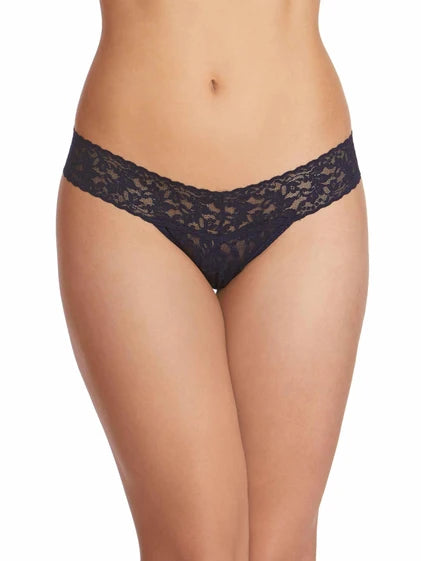 Hanky Panky Holiday Cracker Cozy Neutrals 5 Pack Low Rise Cotton Thong