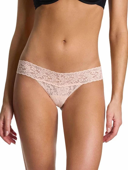 Hanky Panky Holiday Cracker Cozy Neutrals 5 Pack Low Rise Cotton Thong