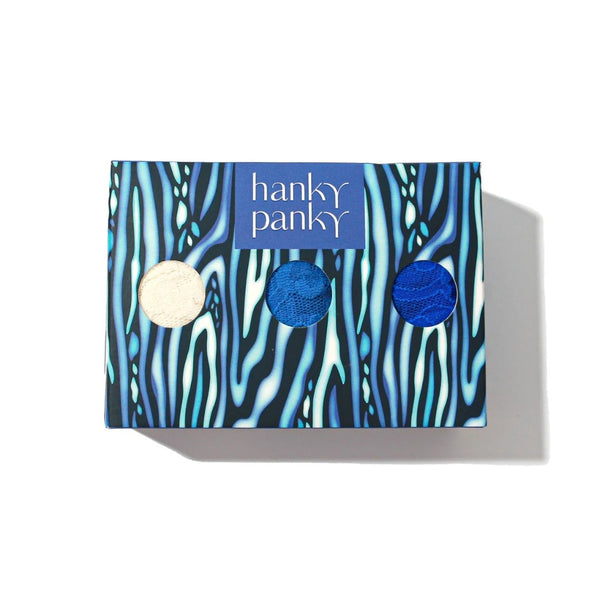 Hanky Panky Signature Lace Original Rise Thongs 3 Pack