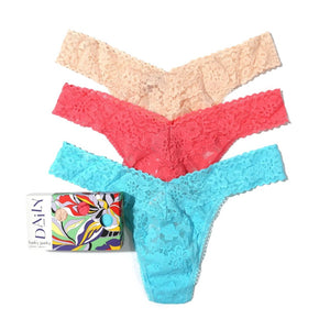 Hanky Panky Daily Lace Original Rise Thong 3 Pack