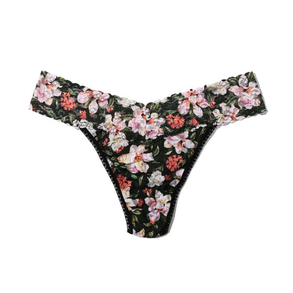 Hanky Panky Printed Signature Lace Original Rise Thongs