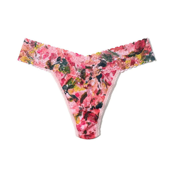 Hanky Panky Printed Signature Lace Original Rise Thongs
