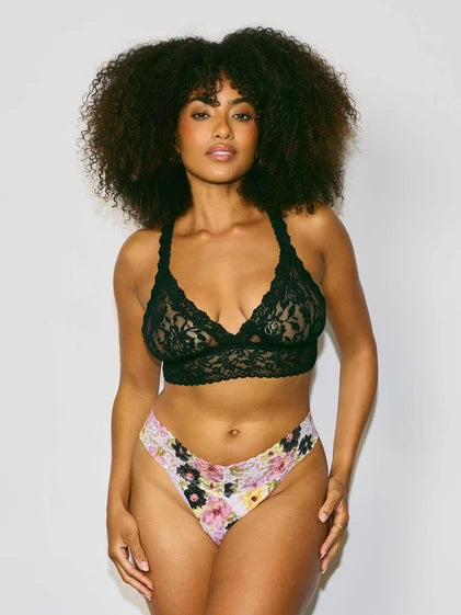 Hanky Panky Printed Signature Lace Original Rise Thongs