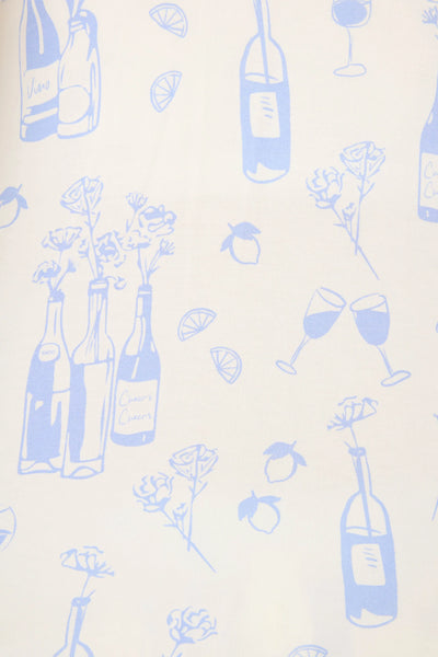 P.J. Salvage Parisian Dream Whimsical Print Short Set