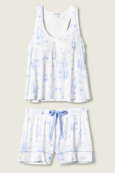 P.J. Salvage Parisian Dream Whimsical Print Short Set