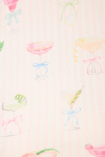 P.J. Salvage Pretty Punch Cocktail Print PJ Set