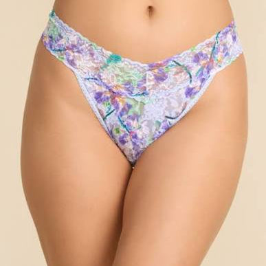 Hanky Panky Printed Signature Lace Original Rise Thongs