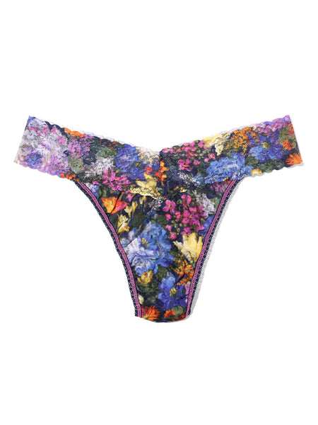 Hanky Panky Printed Signature Lace Original Rise Thongs