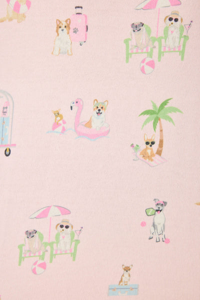 P.J. Salvage Pupation Palms Sunnies & Sunshine Long PJ Set