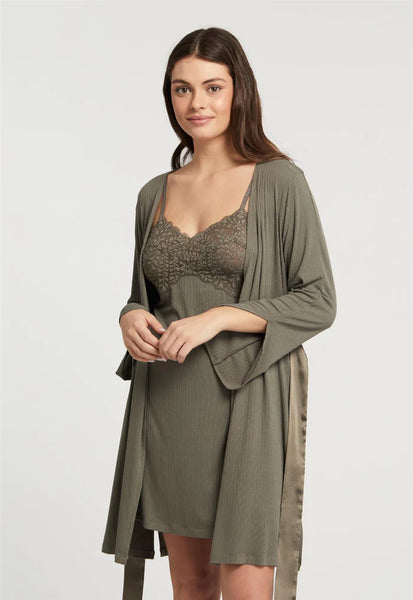 Fleur't Whisper Pointelle Robe