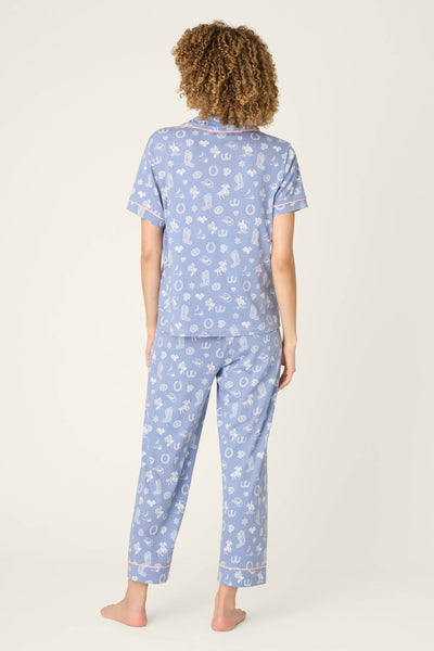 P.J. Salvage Whimsy Cropped PJ Set