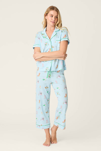 P.J. Salvage Whimsy Cropped PJ Set