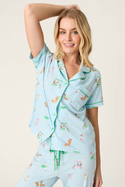 P.J. Salvage Whimsy Cropped PJ Set