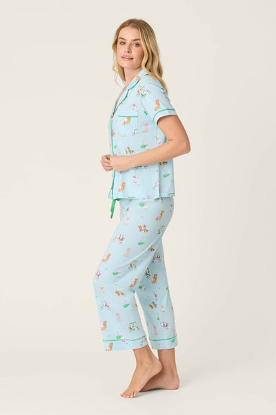 P.J. Salvage Whimsy Cropped PJ Set