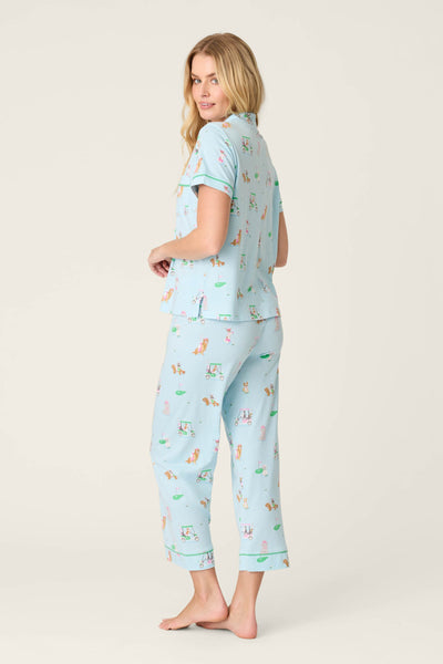 P.J. Salvage Whimsy Cropped PJ Set