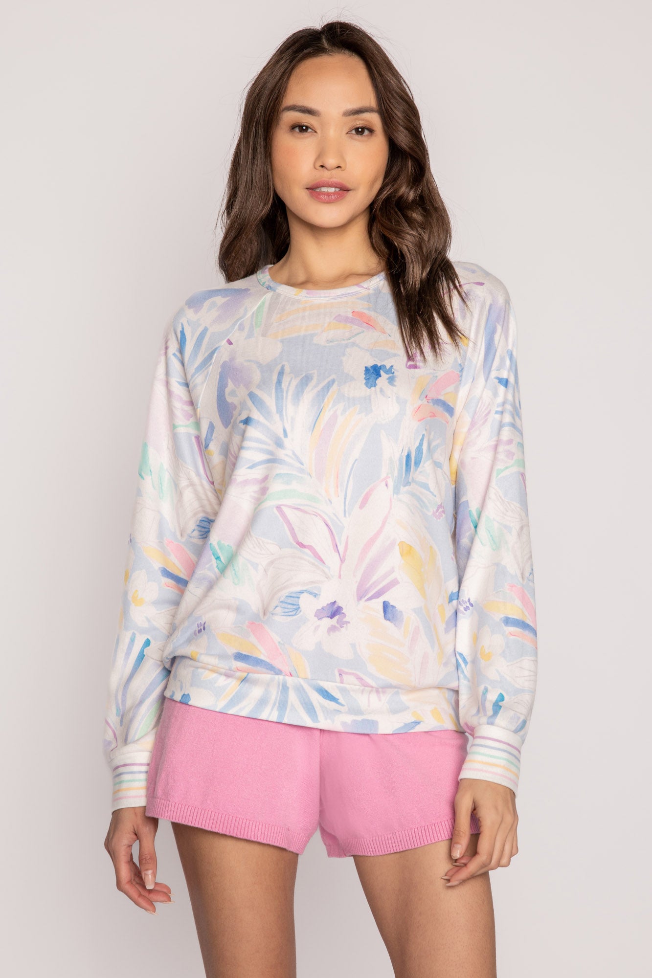 P.J. Salvage Painterly Perfect Long Sleeve Top