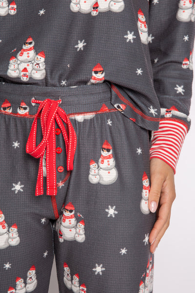 P.J. Salvage Chillin With My Snowmies Pajama Set